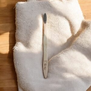 Charcoal Ultra Soft Bamboo Toothbrush